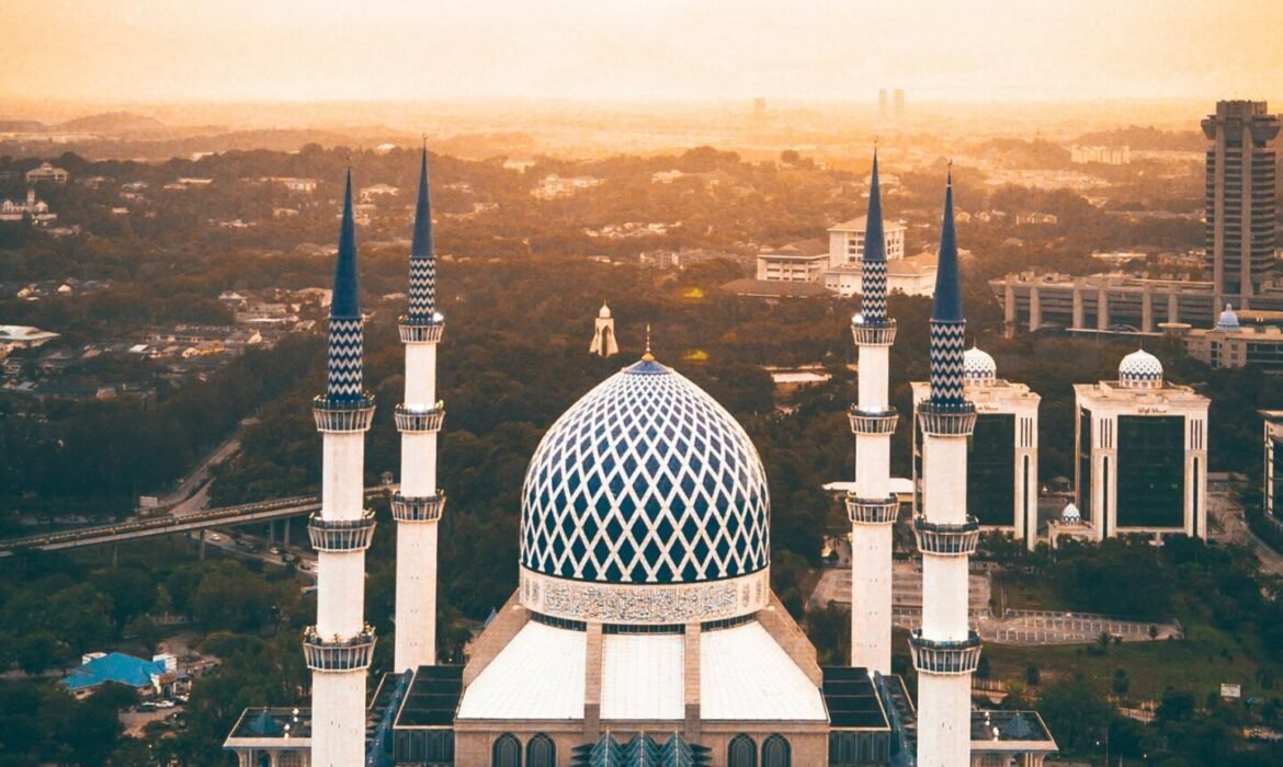 Blue Mosque, Turkey during golden hour